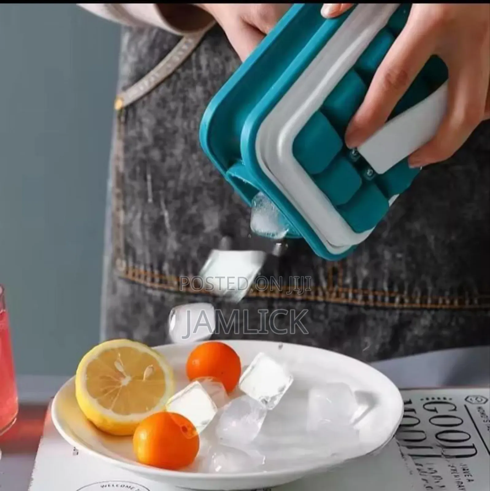 Portable Leak-Proof Ice Cube Mold - Bz