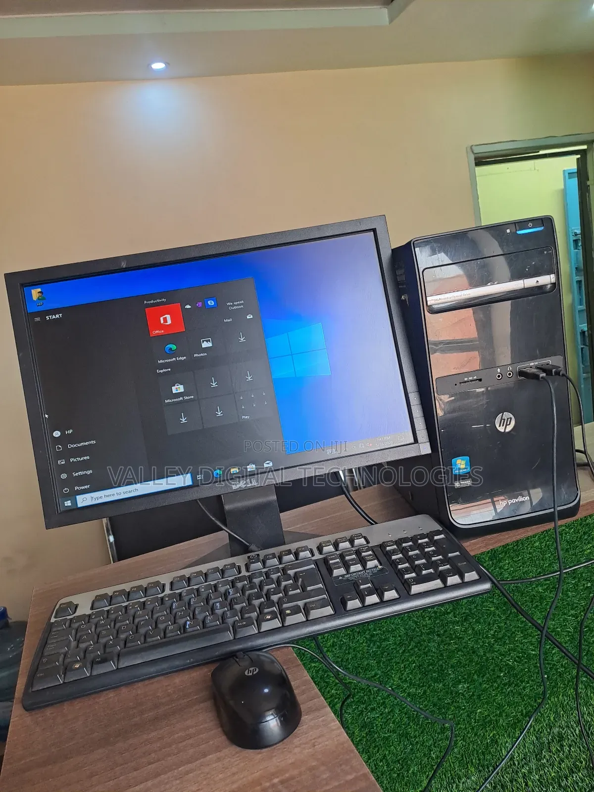 Desktop Computer HP Pavilion Gaming Desktop 4GB AMD A6 HDD 500GB