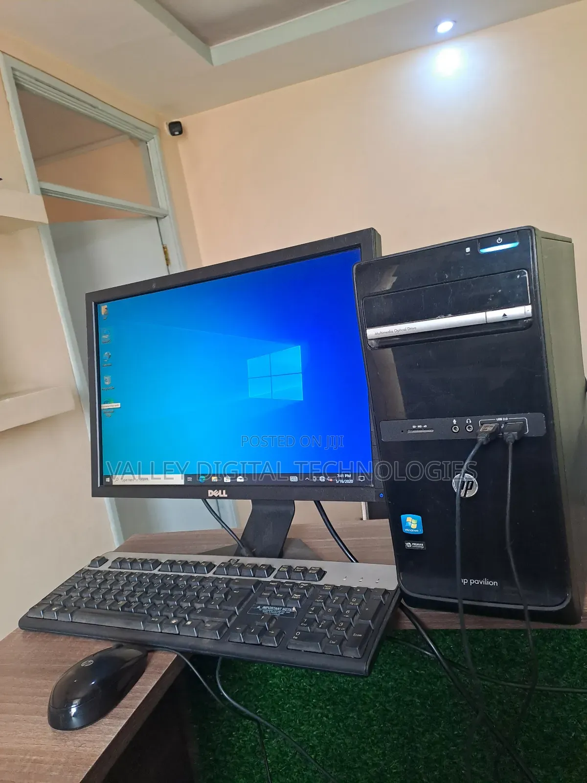 Desktop Computer HP Pavilion Gaming Desktop 4GB AMD A6 HDD 500GB