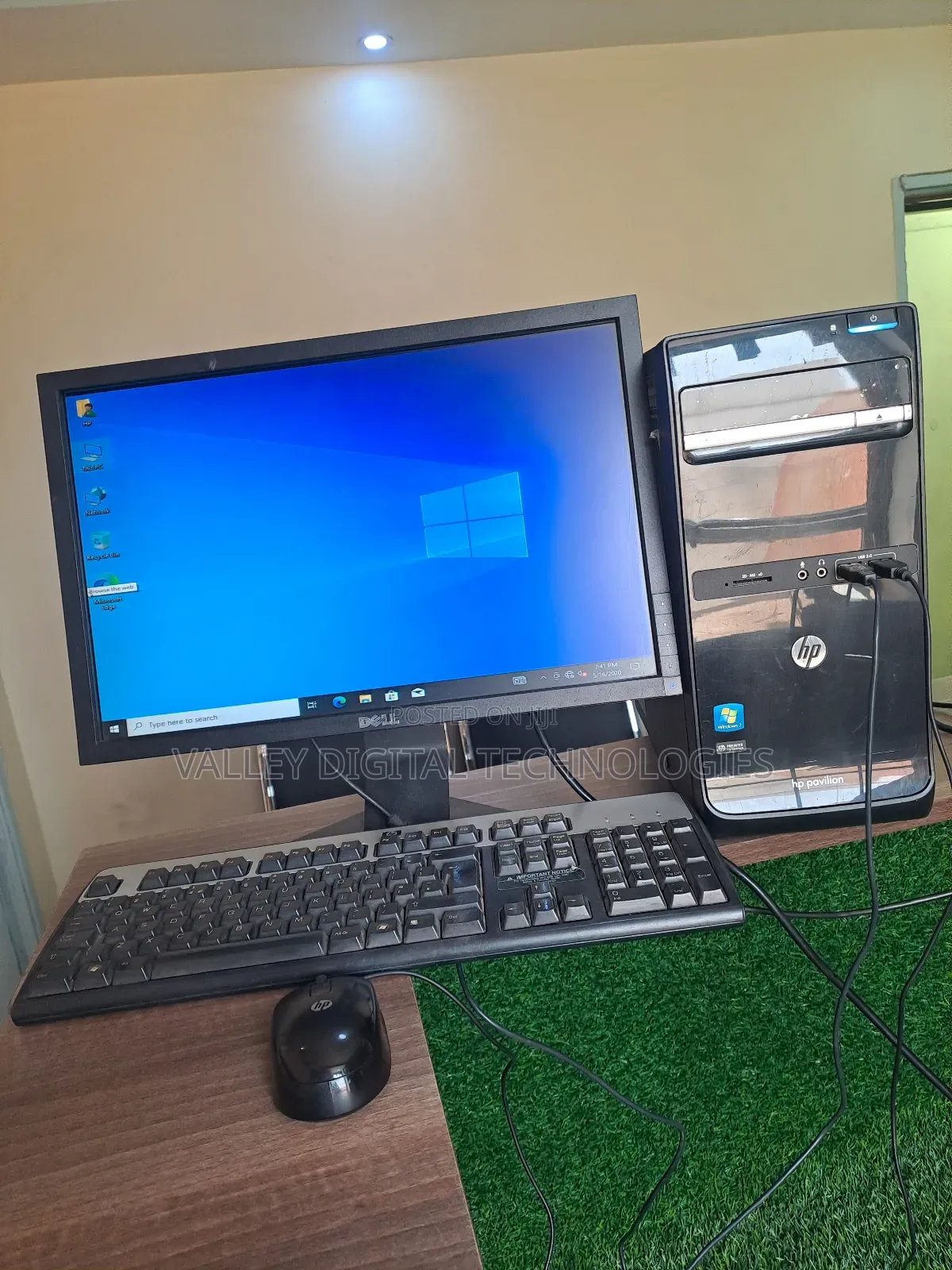 Desktop Computer HP Pavilion Gaming Desktop 4GB AMD A6 HDD 500GB