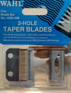 Professional Wahl Blue Taper Blade for Smooth, Accurate Fades