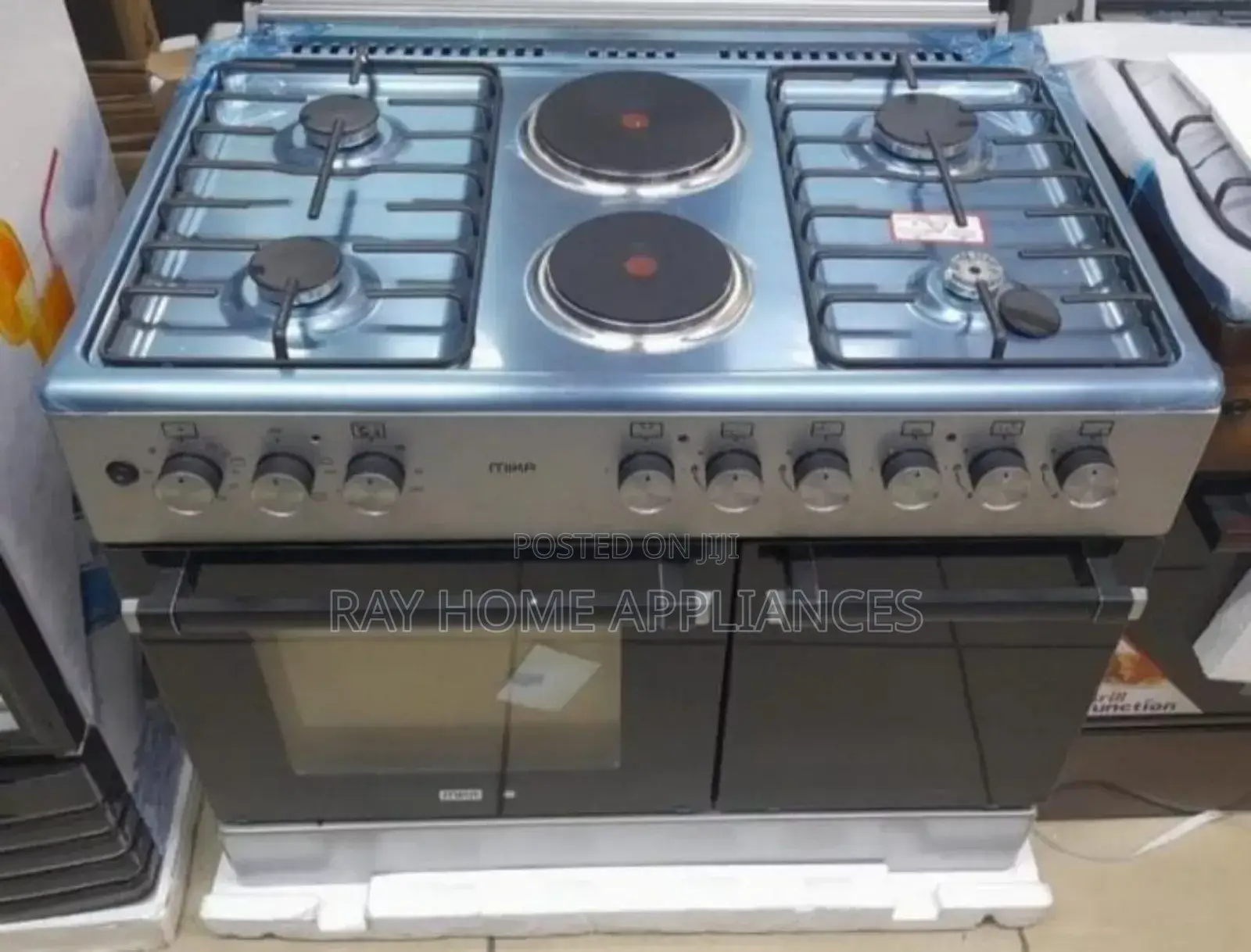 60cm*90cm 4gas+2 Rapid Hot Plates ,With Electricoven Gascompartment