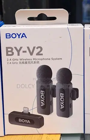 Boya By-v2 2.4ghz Wireless Microphones