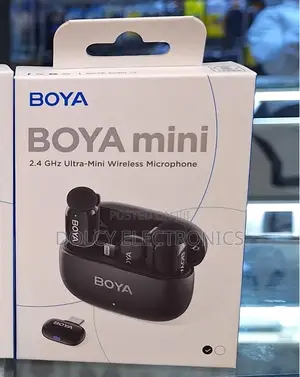 Boya Mini 2.4ghz Ultra-mini Wireless Microphones