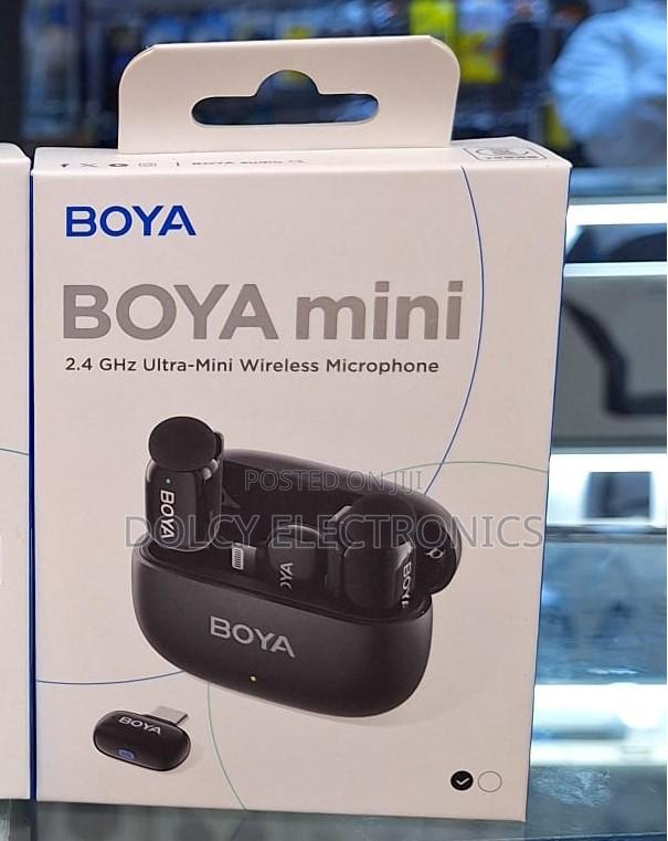 Boya Mini 2.4ghz Ultra-mini Wireless Microphones