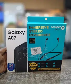 New Samsung Galaxy A07 128 GB Black