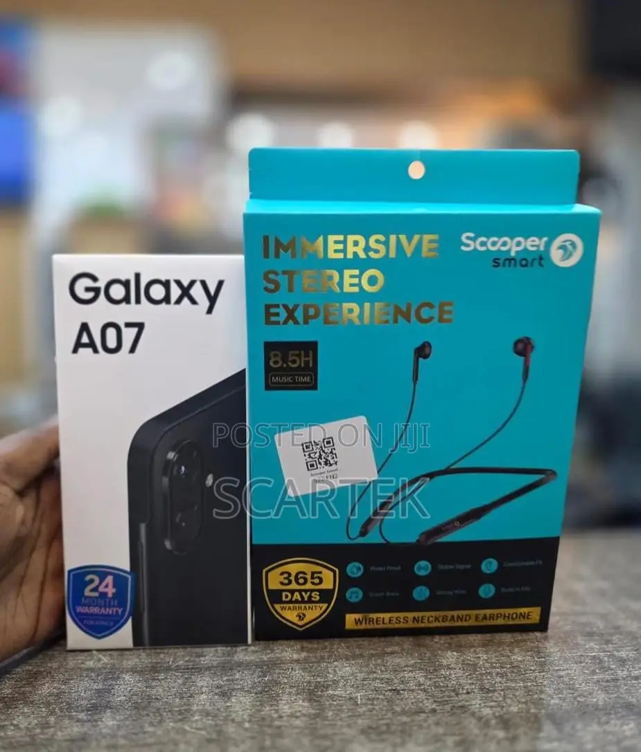New Samsung Galaxy A07 128 GB Black