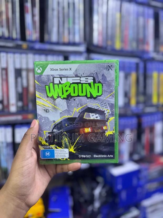 Xbox Nfs Unbound - main view