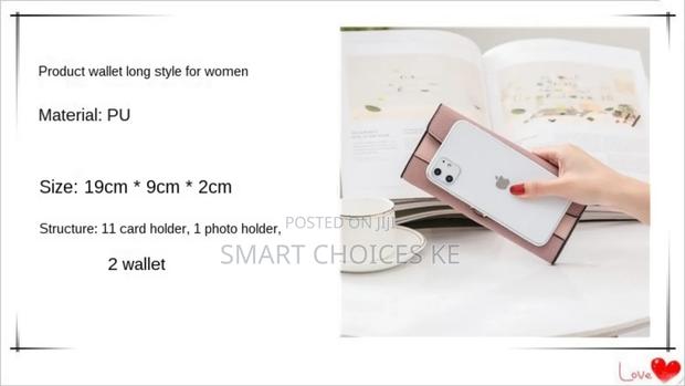 Ladies Long Tri-fold Wallet - thumbnail 7