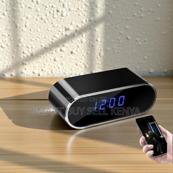 Cleary Night Vision and Motion Detection Hidden Wifi Clock Camera