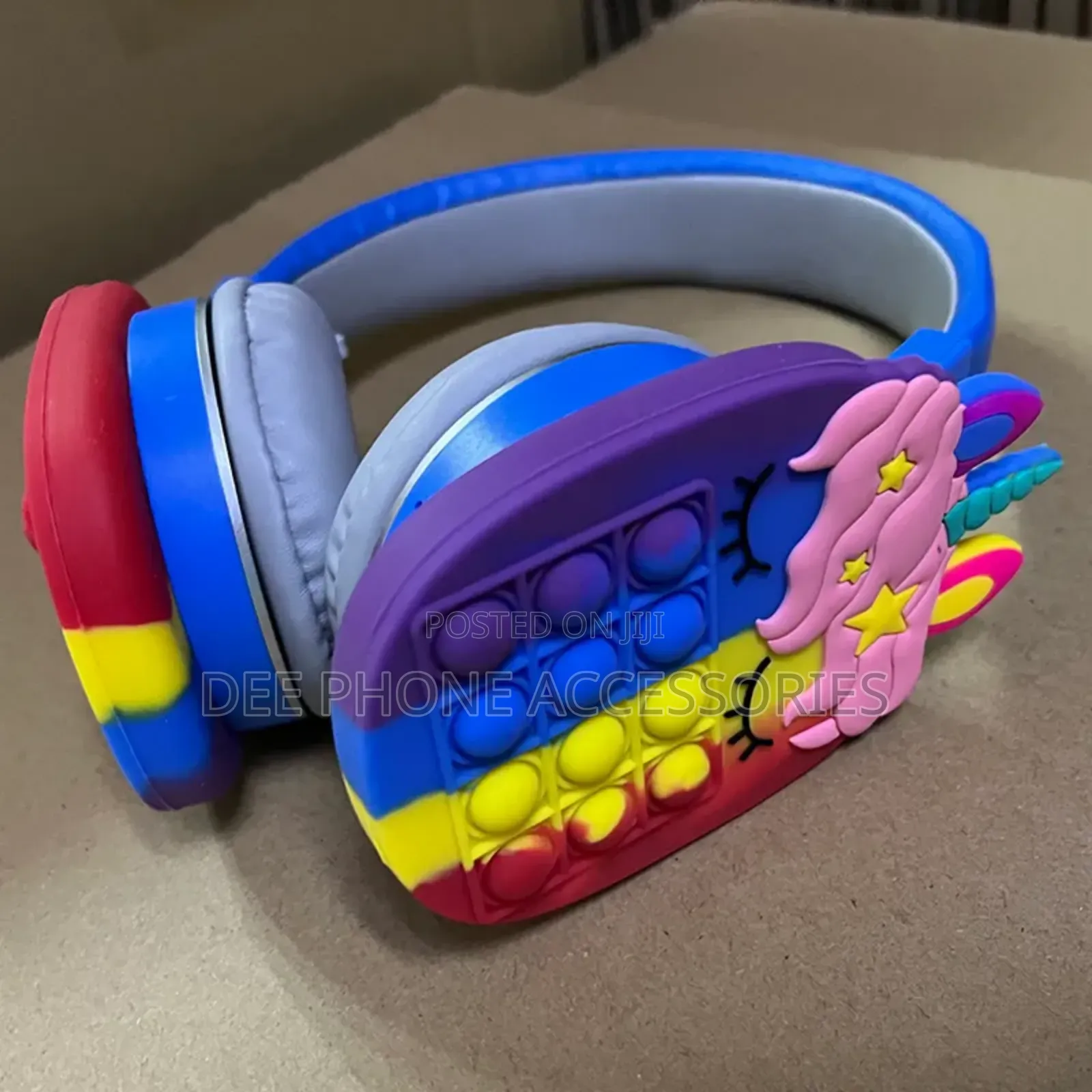 Ah 806h New Cute Cartoon Rainbow Wireless Headphone
