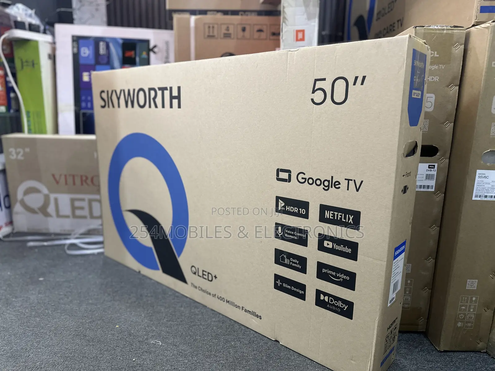 Skyworth 50 Inch Qled Google Tv (50q6000h)