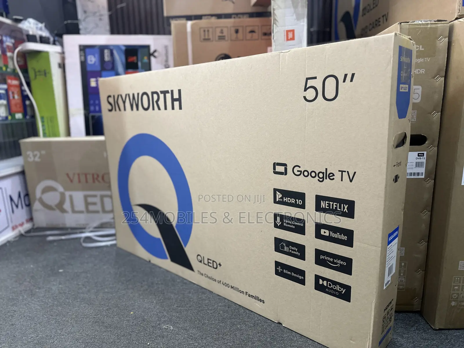 Skyworth 50 Inch Qled Google Tv (50q6000h)