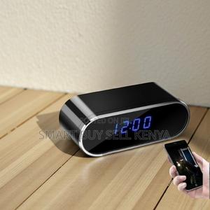 Security Spy Gadget Smart Wifi Hidden Table Clock Camera 1080p - thumbnail 2