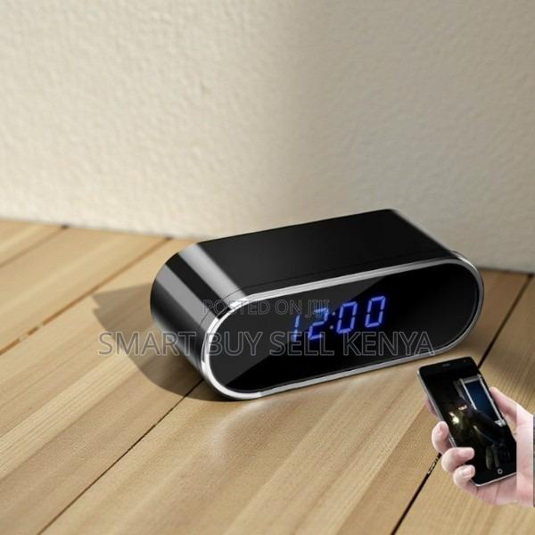 Security Spy Gadget Smart Wifi Hidden Table Clock Camera 1080p - main view