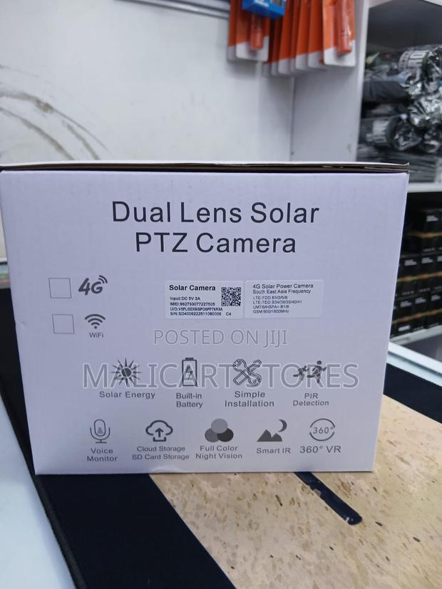 Hd Dual Lens Solar PTZ Camera - thumbnail 3