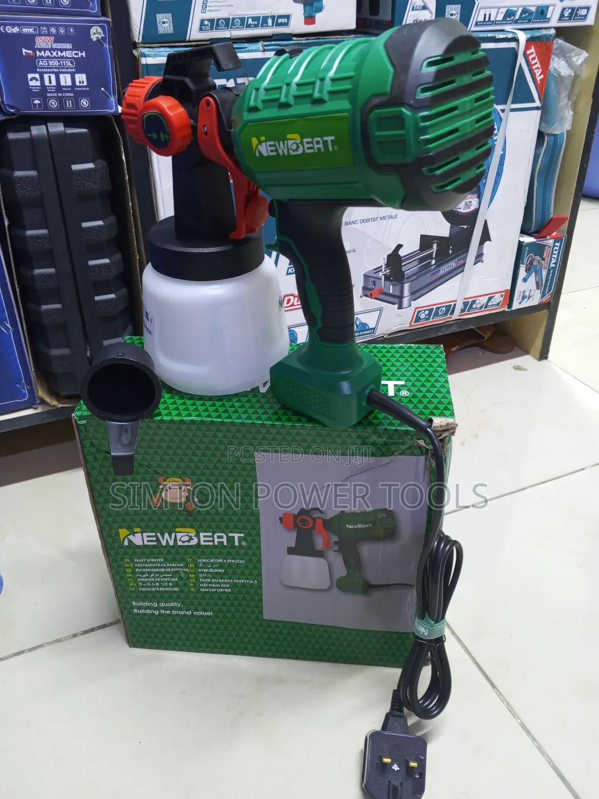 Industrial Newbeat Electric Spray Gun 600w
