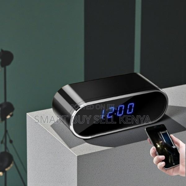 Home Security Smart Wifi Table Clock Spy Camera 1080p FHD - main view