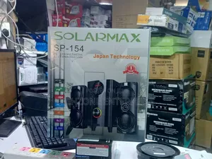 Quality 2.1ch Solarmax Multimedia Speaker System Woofer 