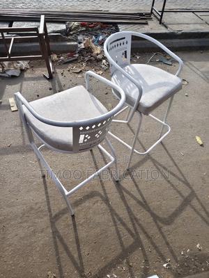 Restaurants High Stools With Design Backrest Sheet - thumbnail 2