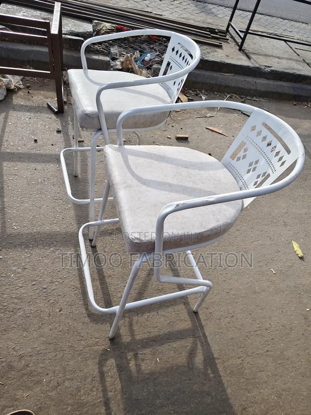 Restaurants High Stools With Design Backrest Sheet - thumbnail 3