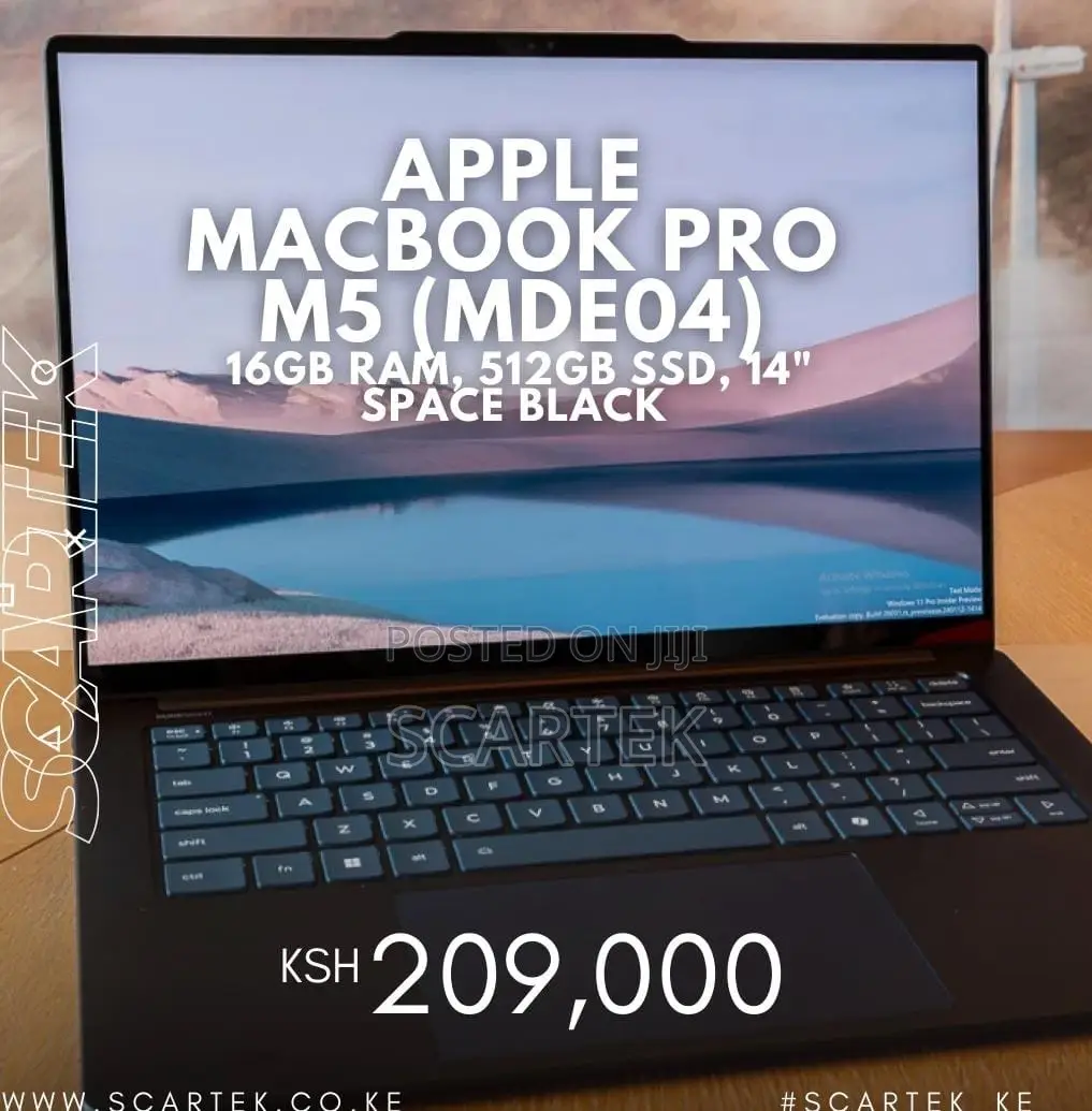 New Laptop Apple Macbook Pro 2025 M5 14-inch 16GB SSD 512GB