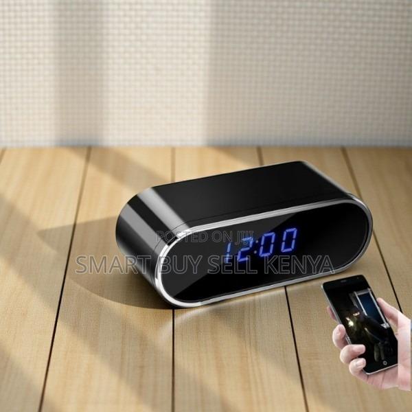Video and Audio Recording Smart Wifi Table Clock Camera Monitor