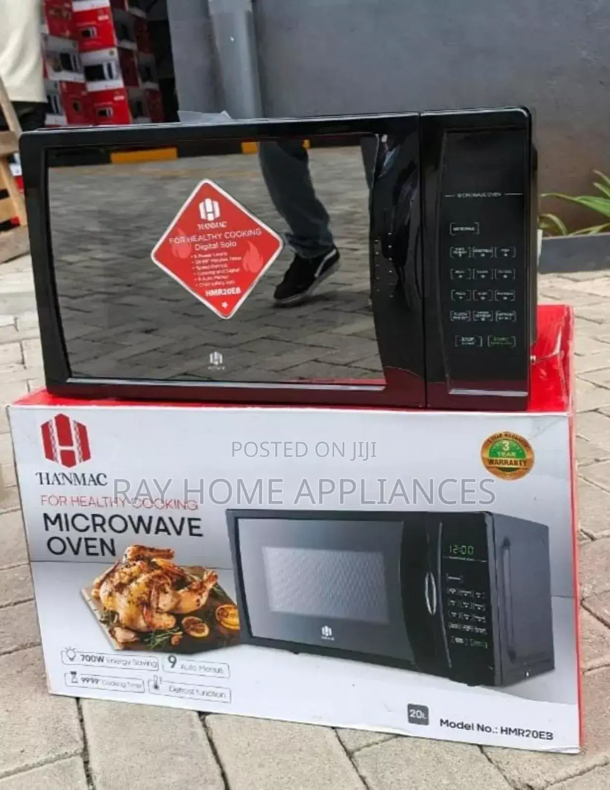 Hanmac 20litre Digital Microwave 3years Warranty