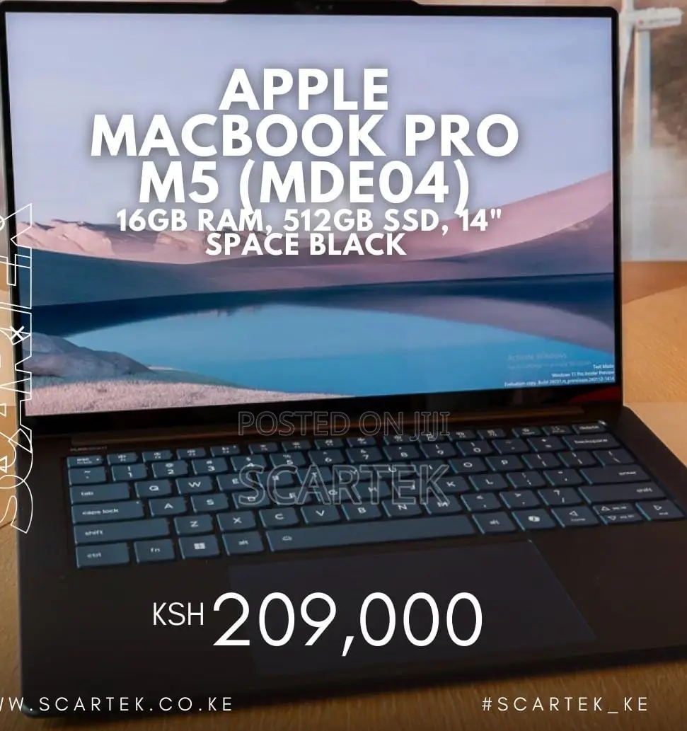 New Laptop Apple Macbook Pro 2025 M5 14-inch 16GB SSD 512GB