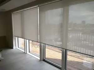 Transparent Solar Roller Blinds