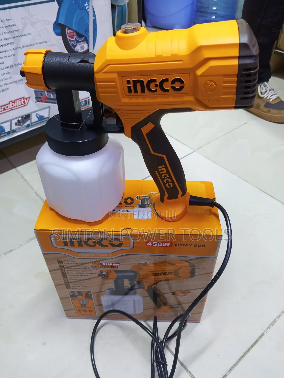 Top Quality Ingco Spray Gun 450w