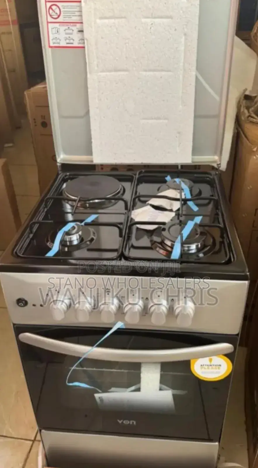 Pay on Delivery - Von 50 by 50 Cooker 3+1