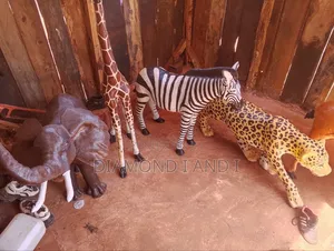 Leopard, Elephant,Zebra