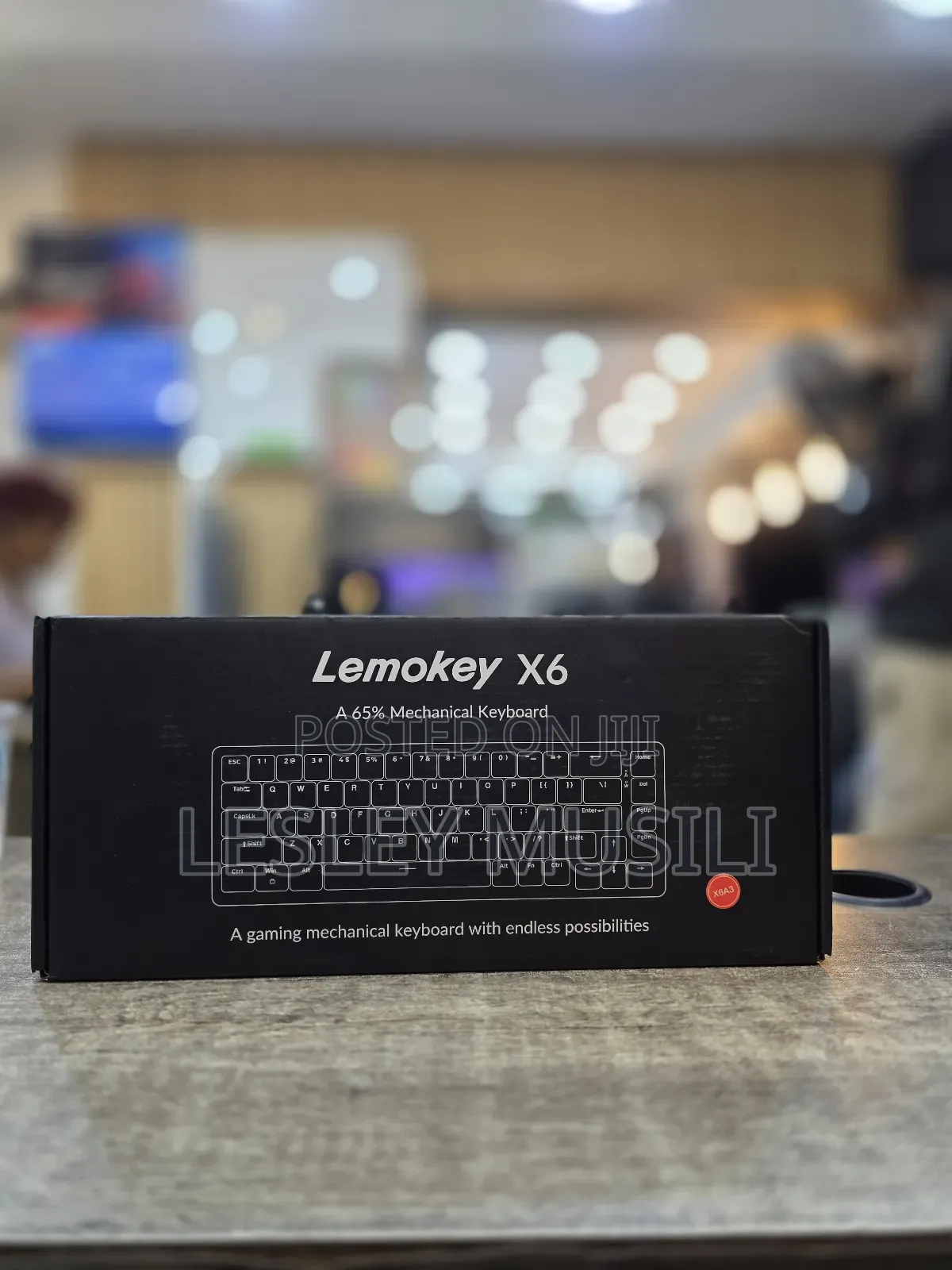 Lemokey X6 QMK Wired Mechanical Keyboard