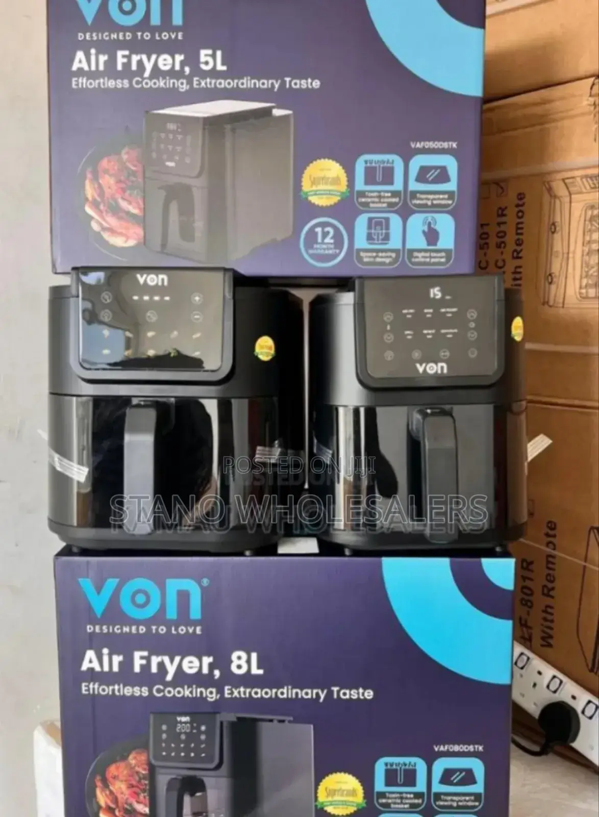 Digital - Von8l Air Fryer