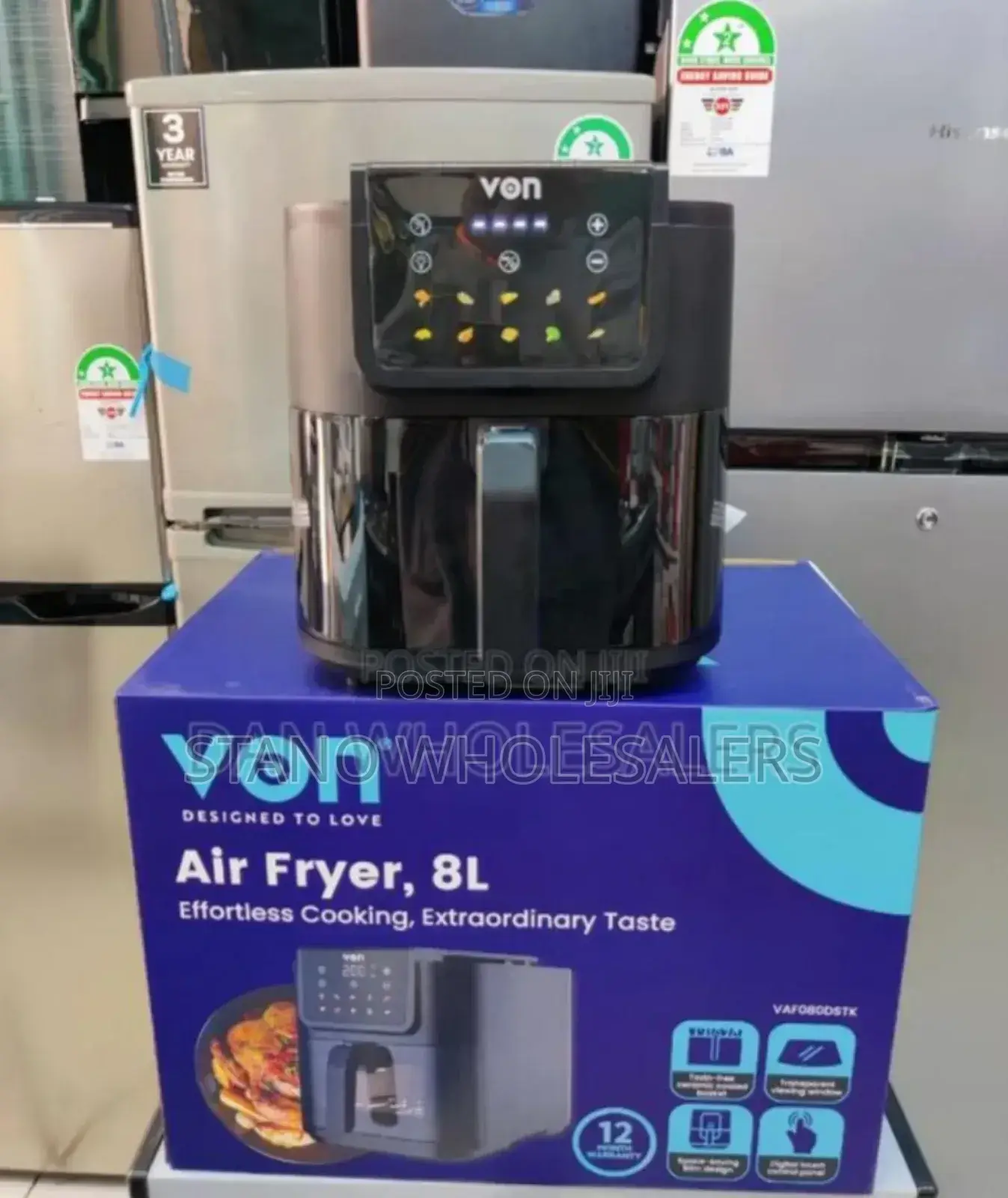 Bigger Commercial - Von8l Air Fryer. Air Frier