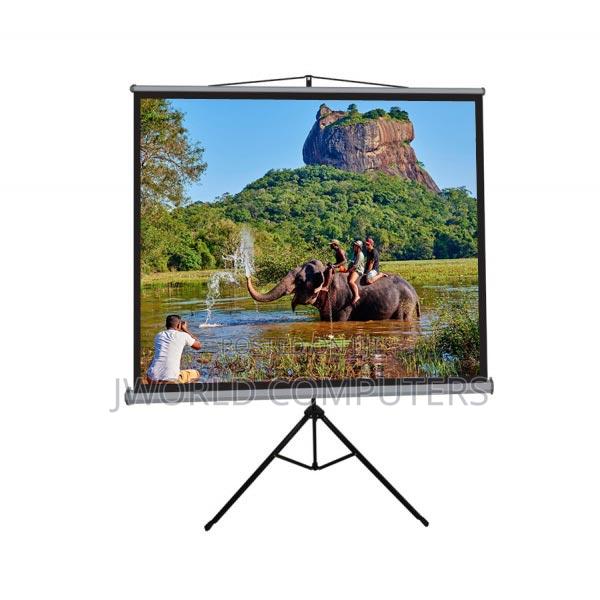 Lw TPS -180t - Tripod Projector Screen 180 X 180 CMS