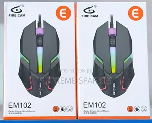 Fire Cam Em102 Wired Mouse.