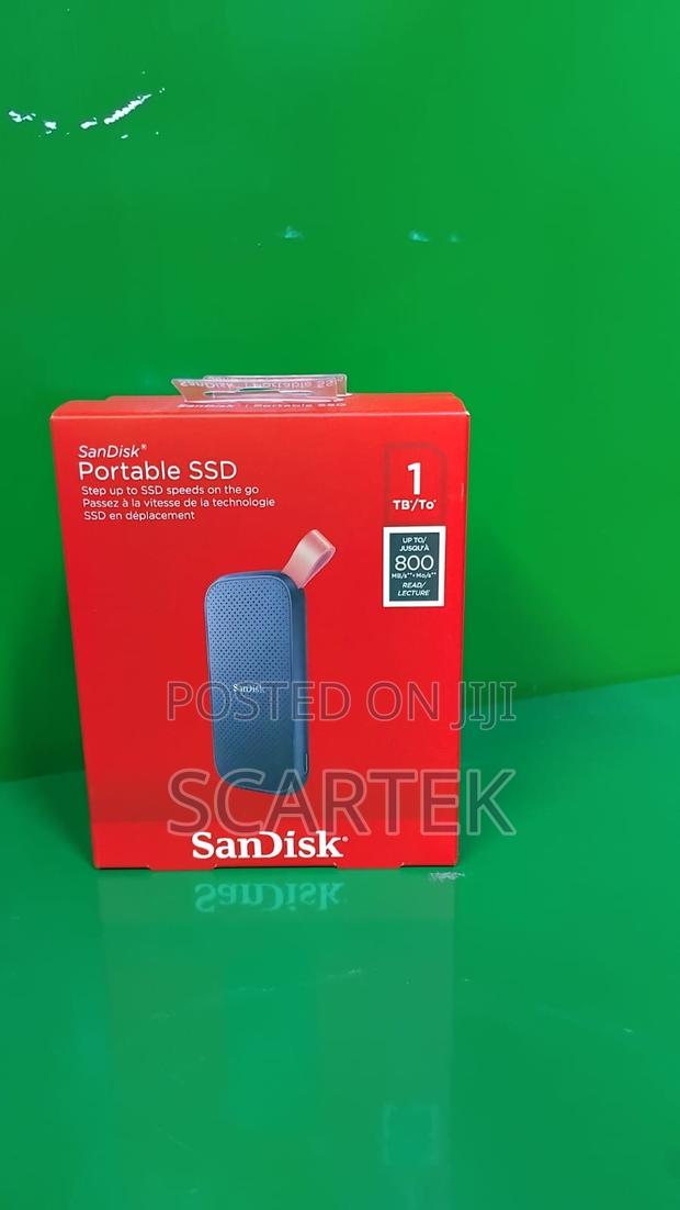 Sandisk E30 Portable External SSD 1tb - main view