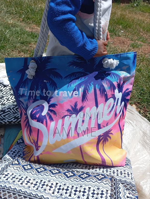 Rope Straps Tote Bags - thumbnail 5