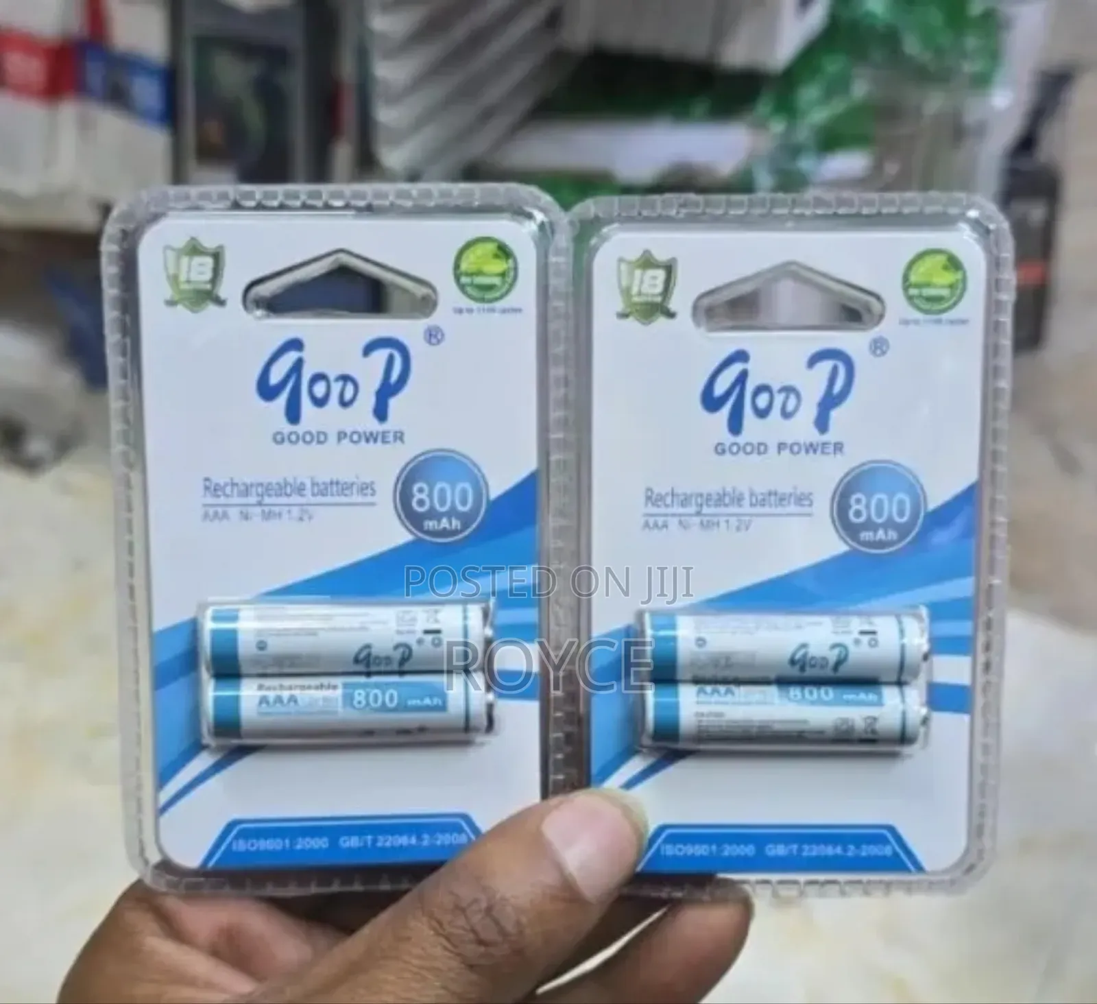 Goop Aaa 800mah Rechargeable Battery