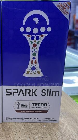 New Tecno Spark Slim 256 GB Black - main view