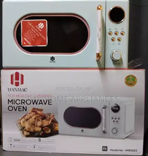 White 20litres Digital Microwave 3years Warranty