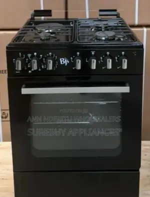 Colour Black - Bjs Cooker. With Electric Oven Size 60by60