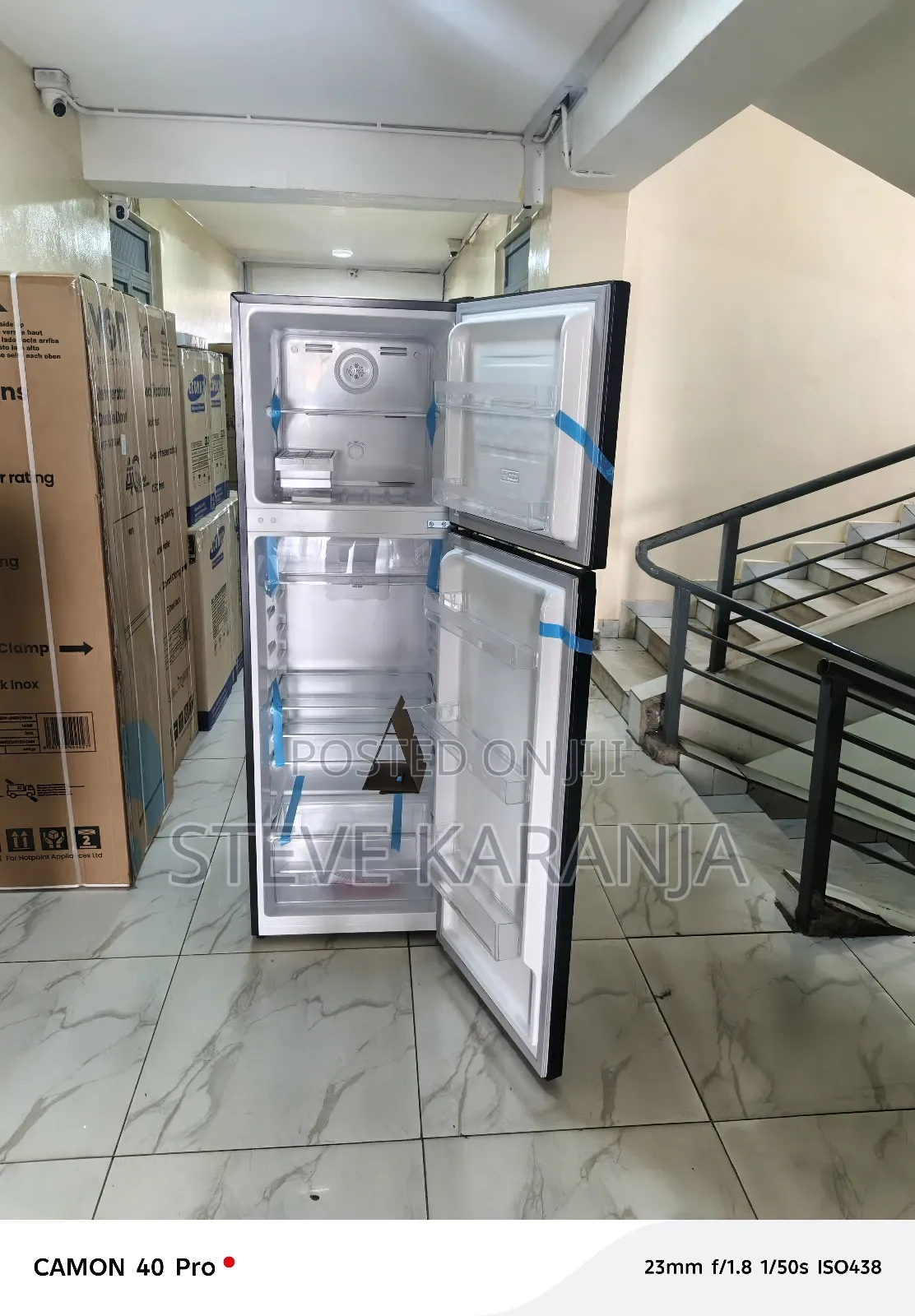 No Frost Double Door Fridge Von 247
