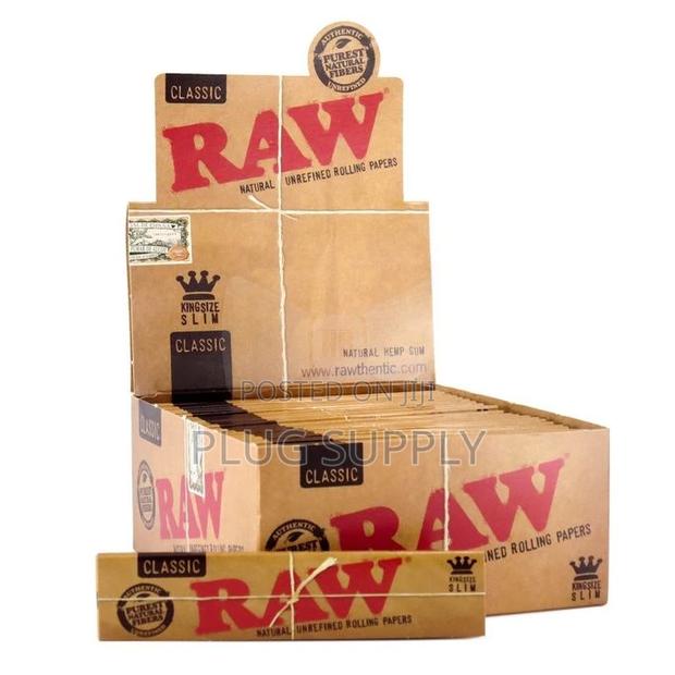 Raw Classic King Size Slim Rolling Paper - main view