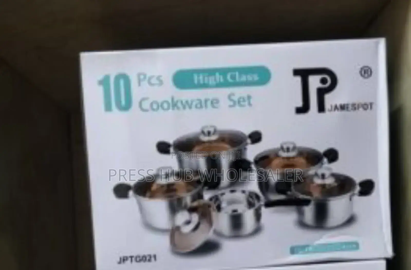 Smart Raha Life 10-Piece Stainless Steel Cookware Set. * 