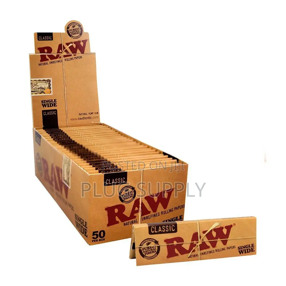 Raw Classic Regular Size Brown Rolling Papers