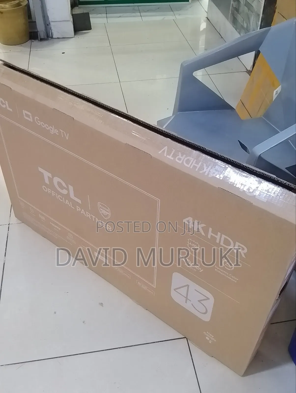 TCL 43inches .