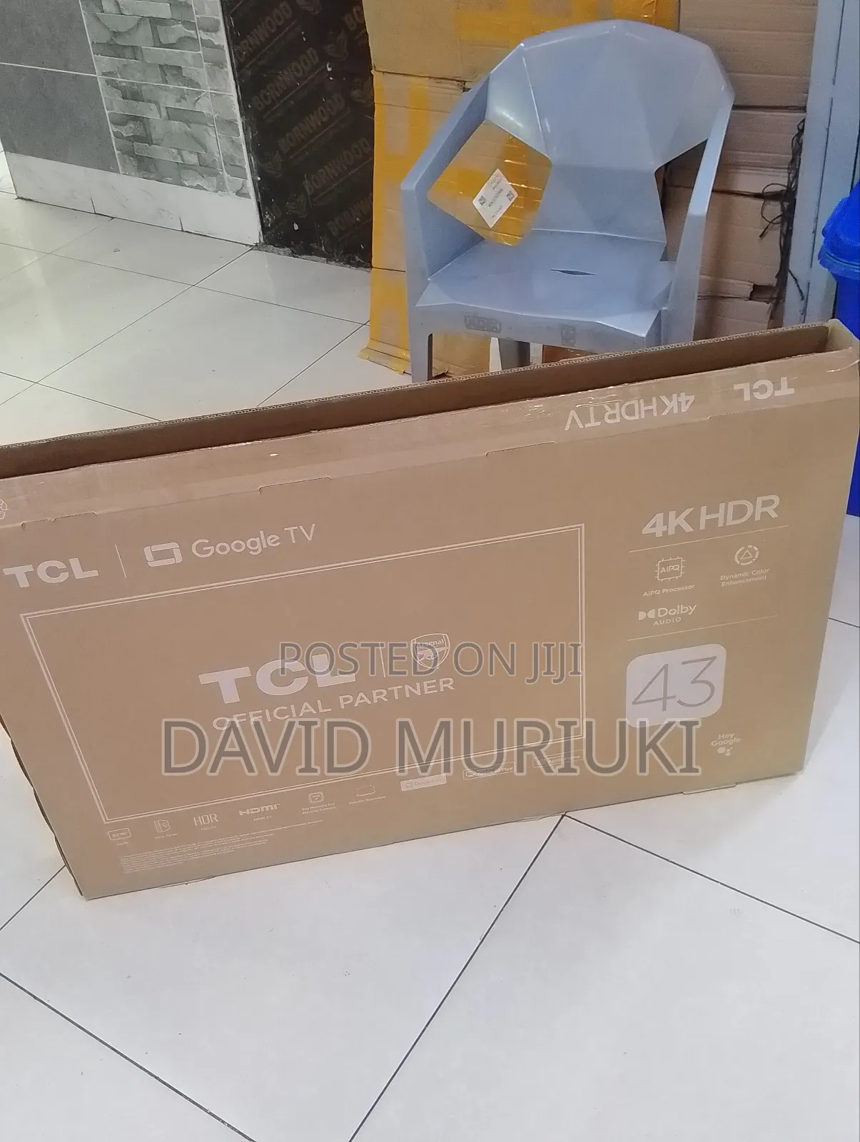 TCL 43inches .